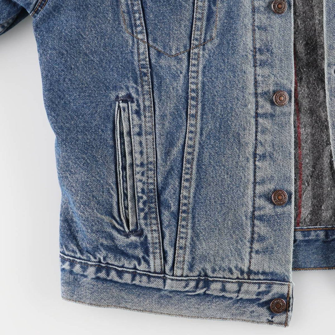 90'S Levi's 71506-0316 denim jacket, made in the USA, men's size M, vintage cotton blue type Vintage Second Hand