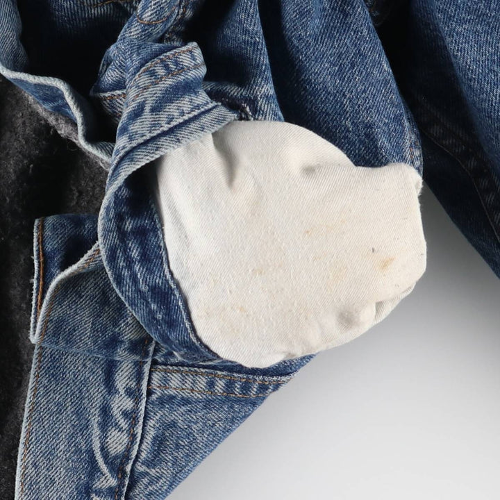 90'S Levi's 71506-0316 denim jacket, made in the USA, men's size M, vintage cotton blue type Vintage Second Hand