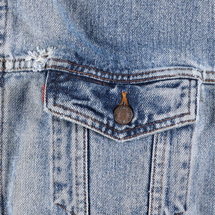Vintage Levi's denim jacket, men's size XXL unclear blue type Vintage Second Hand