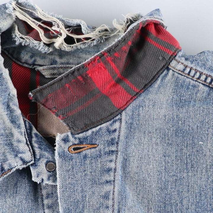 Vintage Levi's denim jacket, men's size XXL unclear blue type Vintage Second Hand