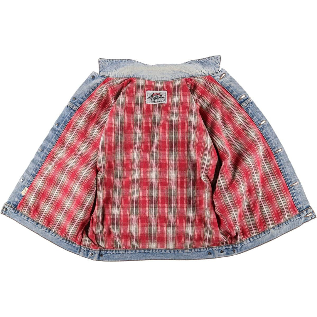 90'S Levi's 57696-0790 denim jacket, made in the USA, men's size XL, vintage cotton blue type Vintage Second Hand