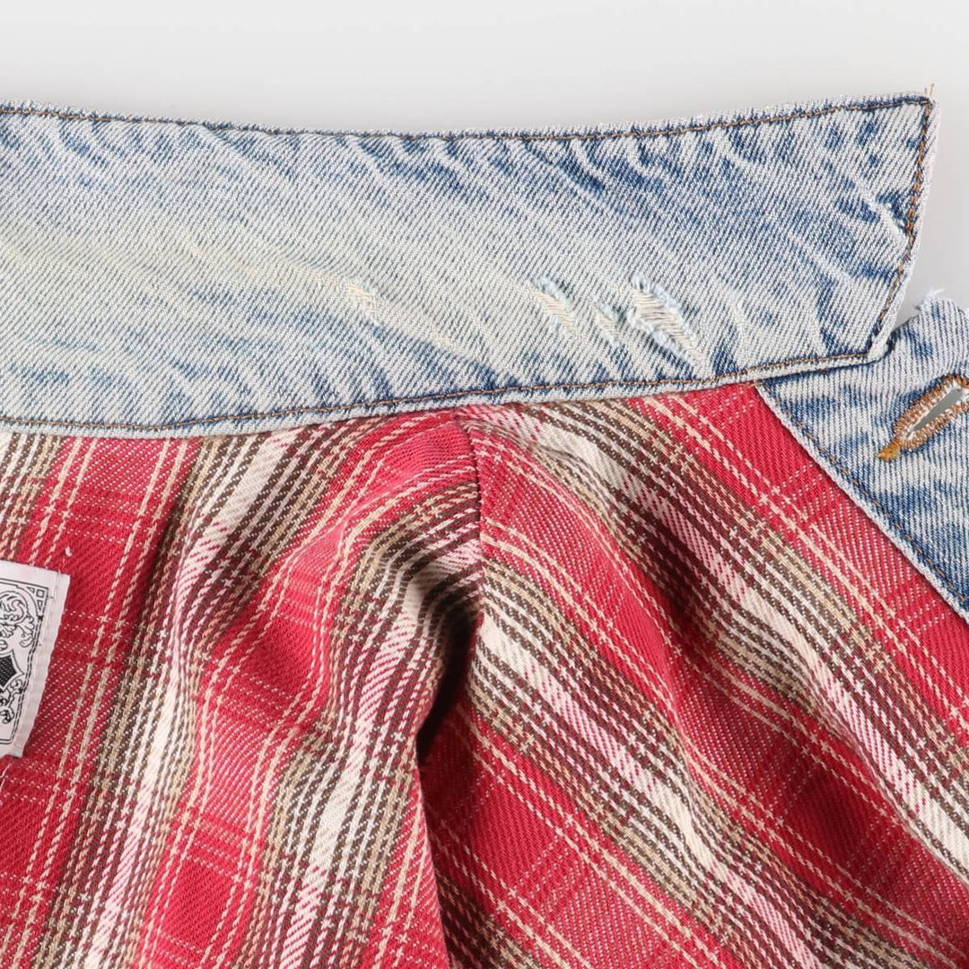 90'S Levi's 57696-0790 denim jacket, made in the USA, men's size XL, vintage cotton blue type Vintage Second Hand