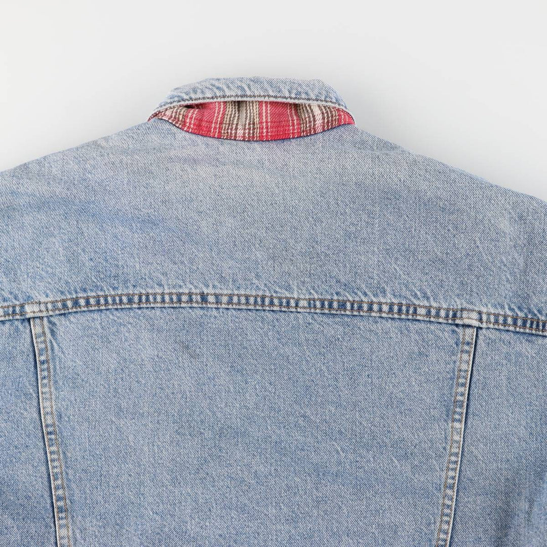 90'S Levi's 57696-0790 denim jacket, made in the USA, men's size XL, vintage cotton blue type Vintage Second Hand