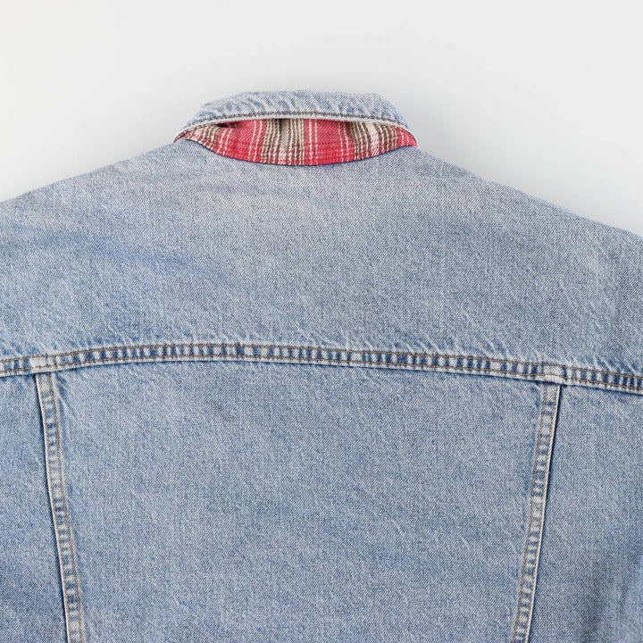 90'S Levi's 57696-0790 denim jacket, made in the USA, men's size XL, vintage cotton blue type Vintage Second Hand