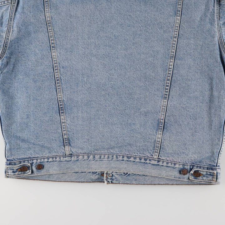 90'S Levi's 57696-0790 denim jacket, made in the USA, men's size XL, vintage cotton blue type Vintage Second Hand