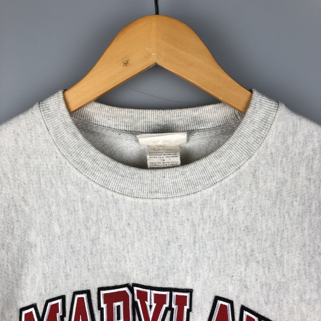 Champion REVERSE WEAVE Reverse Weave College Sweatshirt Trainer Men's M size cotton gray type Vintage Second Hand