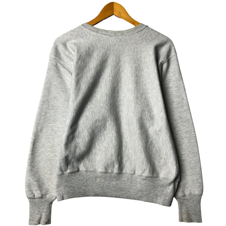 Champion REVERSE WEAVE Reverse Weave Printed Sweatshirt Trainer Men's M size unclear gray type Vintage Second Hand