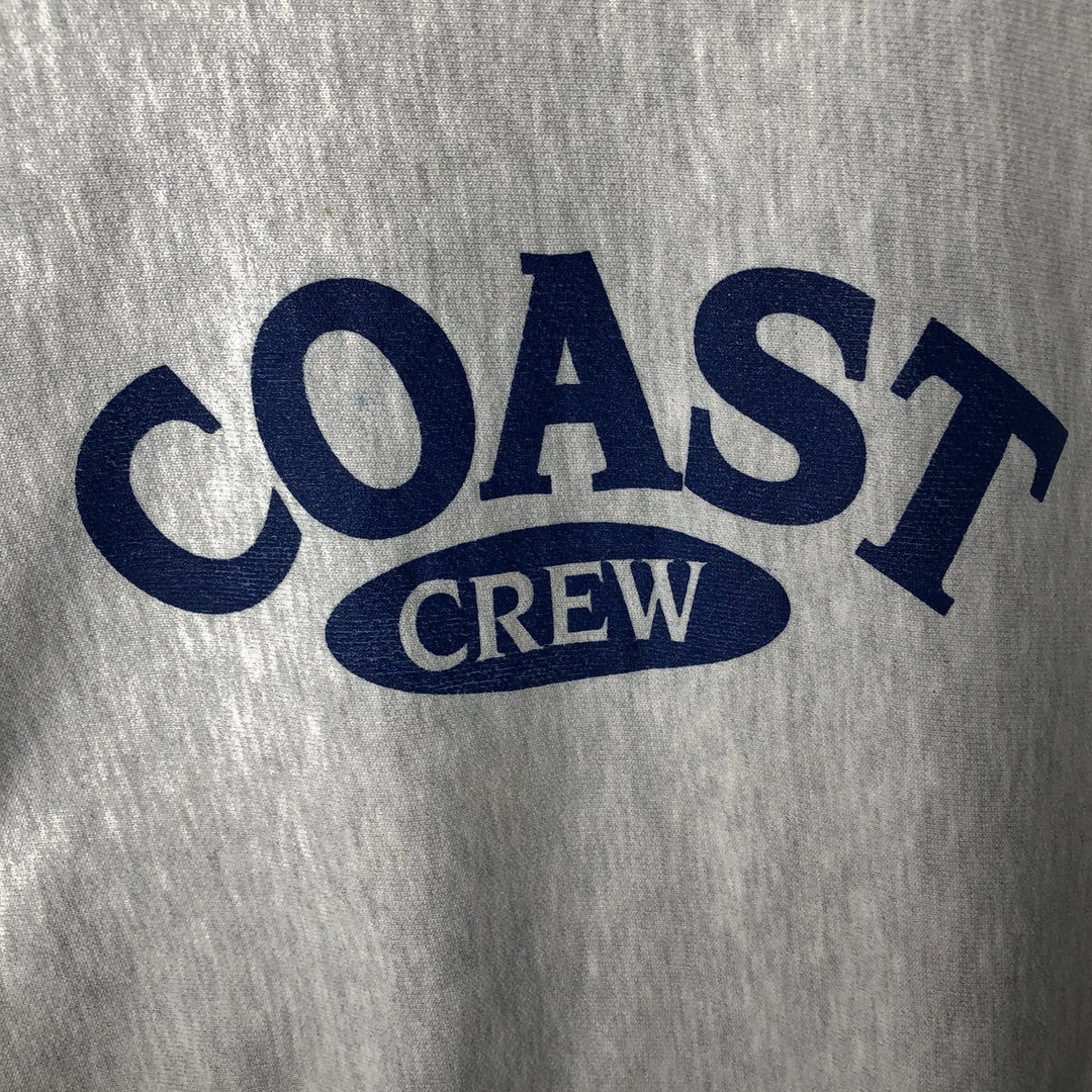 Champion REVERSE WEAVE Reverse Weave Printed Sweatshirt Trainer Men's M size unclear gray type Vintage Second Hand