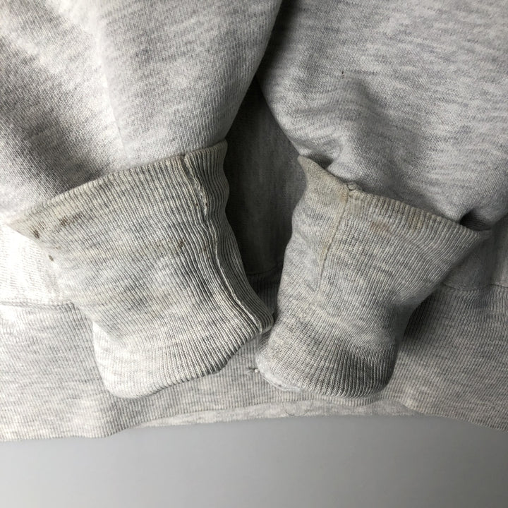 Champion REVERSE WEAVE Reverse Weave Printed Sweatshirt Trainer Men's M size unclear gray type Vintage Second Hand