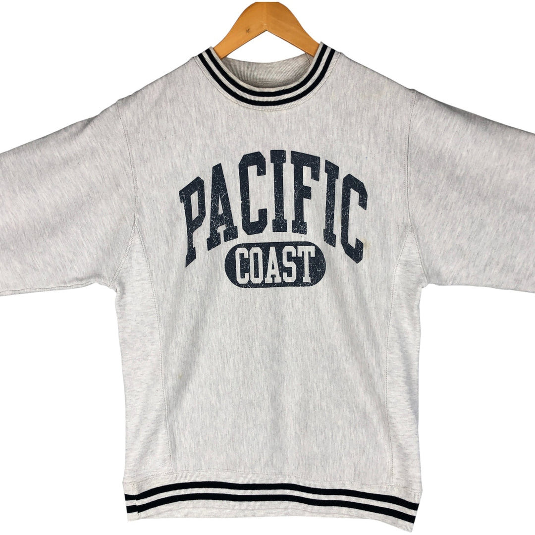 Champion REVERSE WEAVE Reverse Weave Print Sweatshirt, Men's Size Small cotton gray type Vintage Second Hand