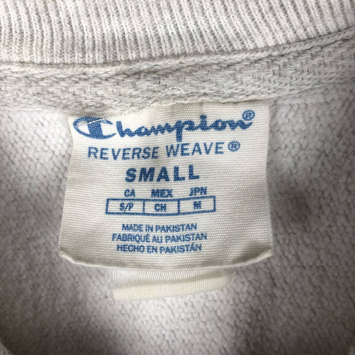 Champion REVERSE WEAVE Reverse Weave Print Sweatshirt, Men's Size Small cotton gray type Vintage Second Hand