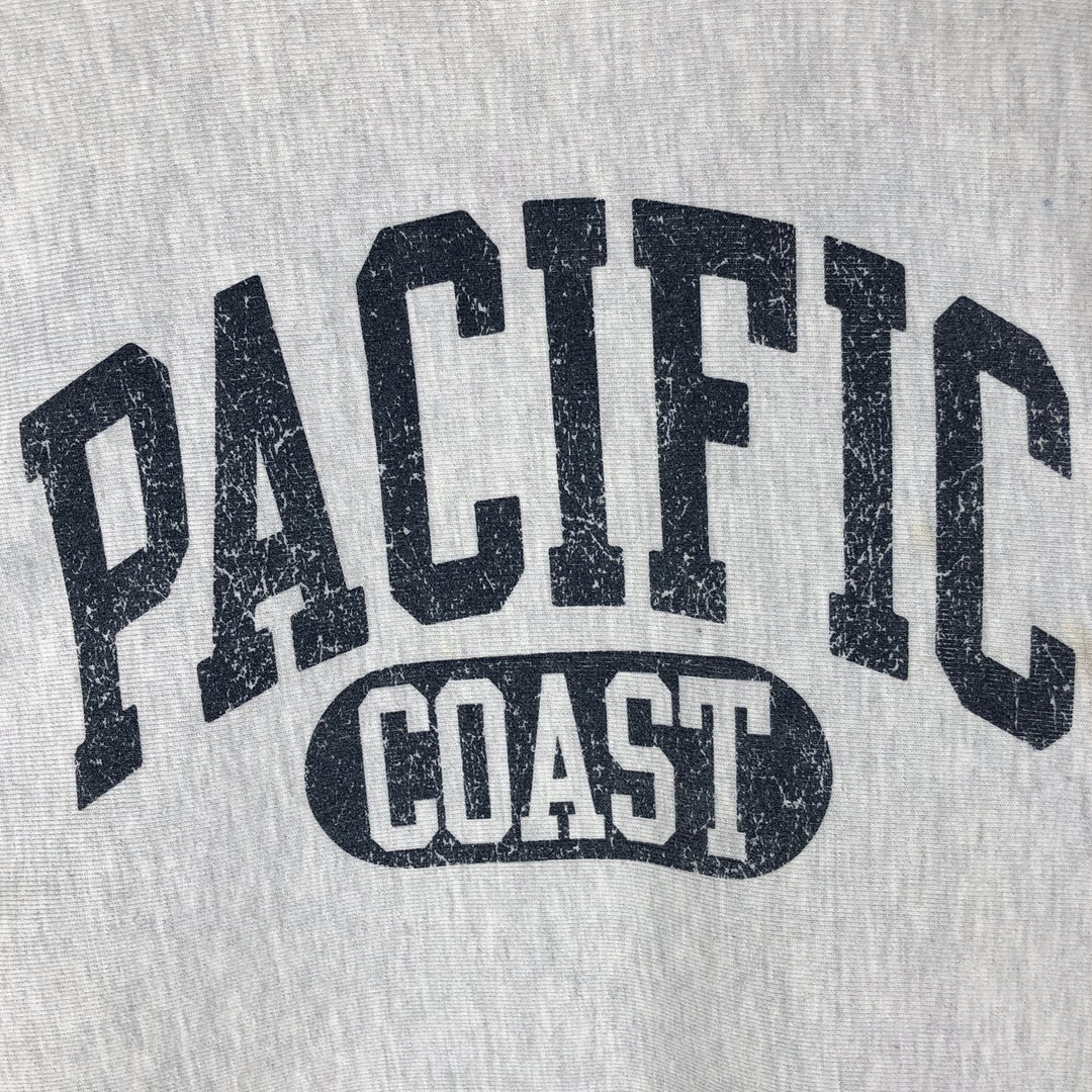 Champion REVERSE WEAVE Reverse Weave Print Sweatshirt, Men's Size Small cotton gray type Vintage Second Hand