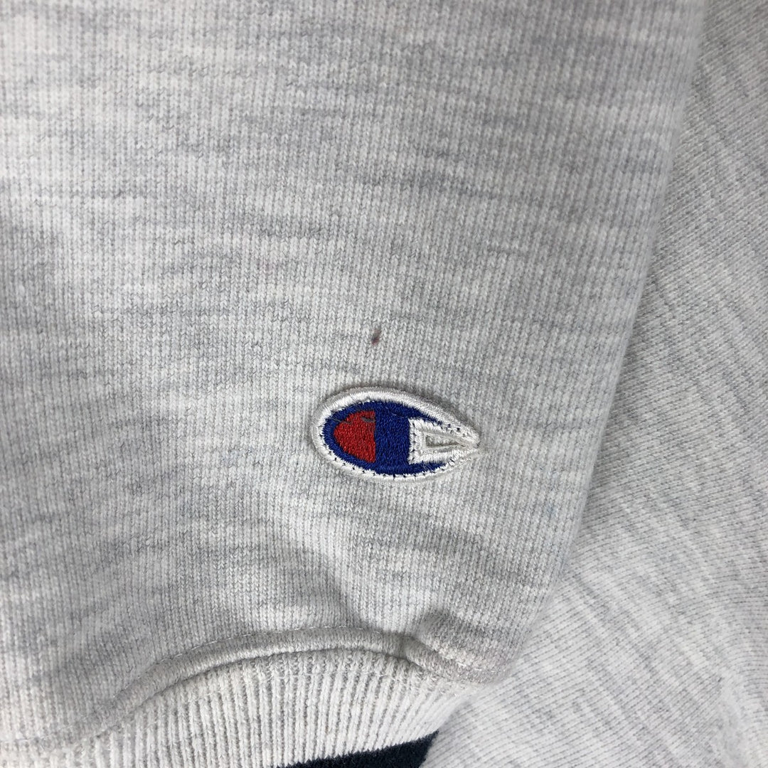 Champion REVERSE WEAVE Reverse Weave Print Sweatshirt, Men's Size Small cotton gray type Vintage Second Hand