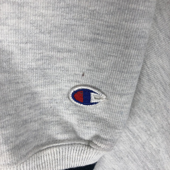 Champion REVERSE WEAVE Reverse Weave Print Sweatshirt, Men's Size Small cotton gray type Vintage Second Hand