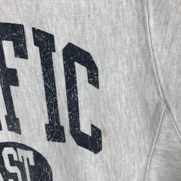 Champion REVERSE WEAVE Reverse Weave Print Sweatshirt, Men's Size Small cotton gray type Vintage Second Hand