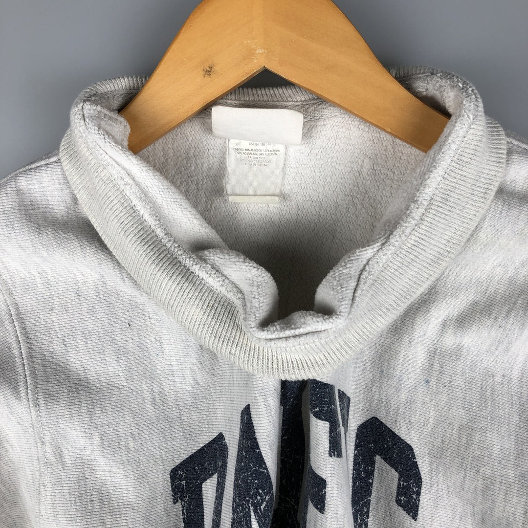 Champion REVERSE WEAVE Reverse Weave Print Sweatshirt, Men's Size Small cotton gray type Vintage Second Hand