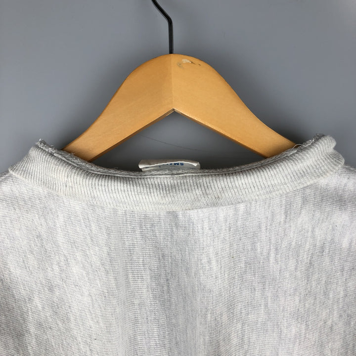Champion REVERSE WEAVE Reverse Weave Print Sweatshirt, Men's Size Small cotton gray type Vintage Second Hand