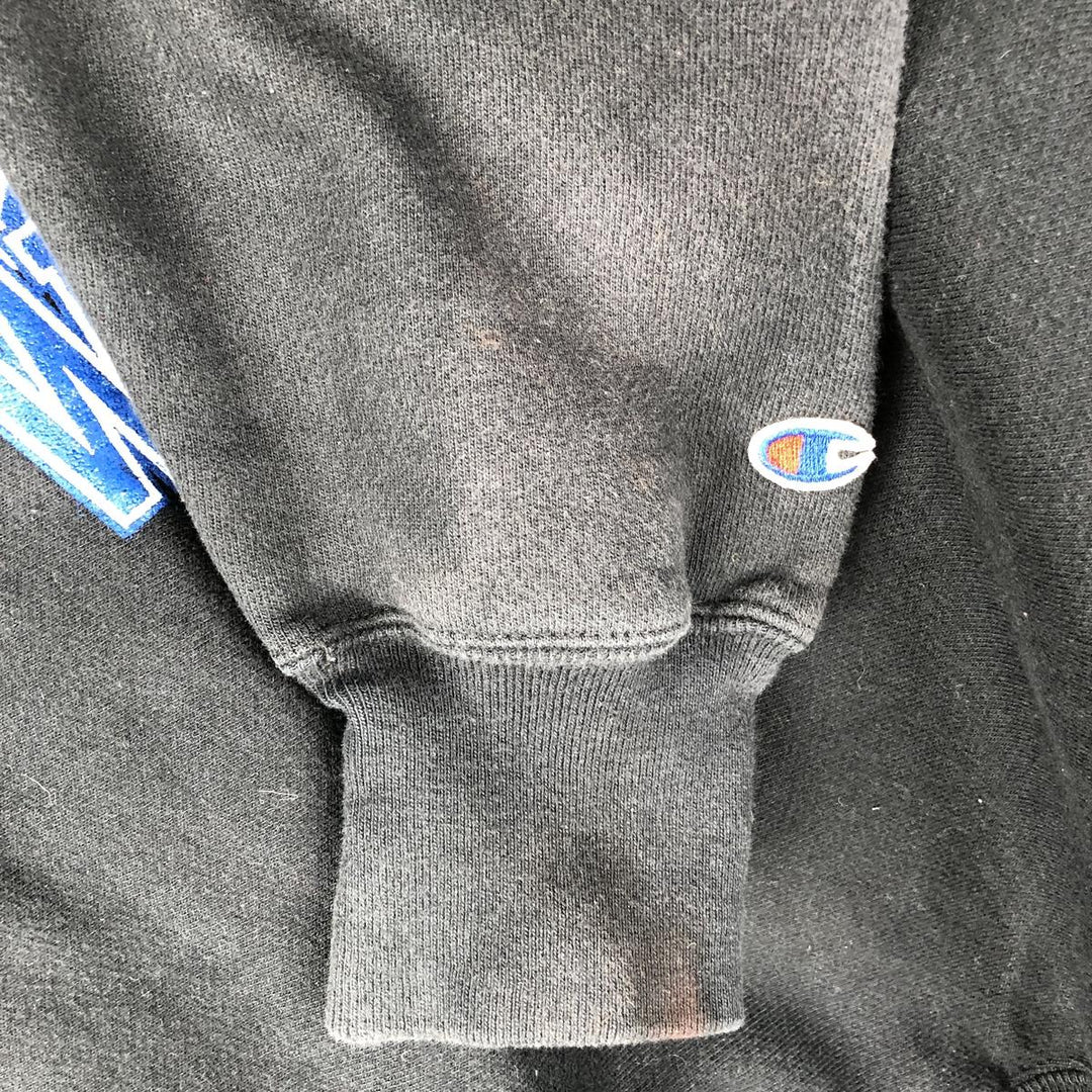 2000'S Champion Reverse Weave NFL Buffalo Bills College Sweatshirt, Men's Size L cotton black type Vintage Second Hand