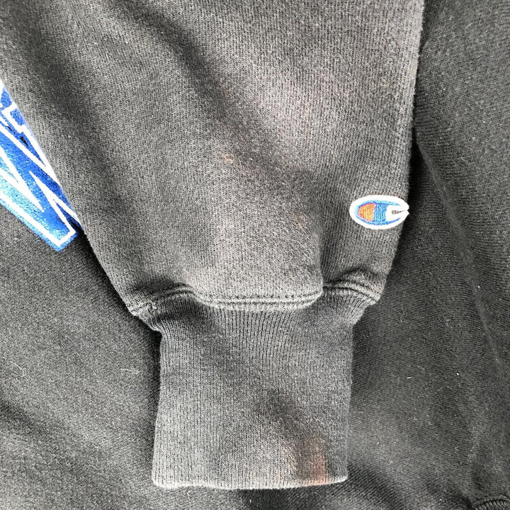 2000'S Champion Reverse Weave NFL Buffalo Bills College Sweatshirt, Men's Size L cotton black type Vintage Second Hand