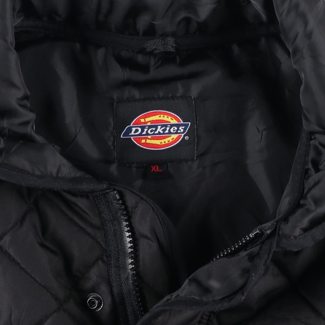 Dickies Quilted Vest, Men's XL polyester black type Vintage Second Hand