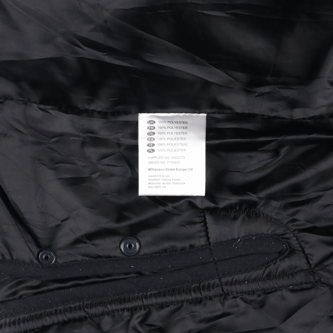 Dickies Quilted Vest, Men's XL polyester black type Vintage Second Hand