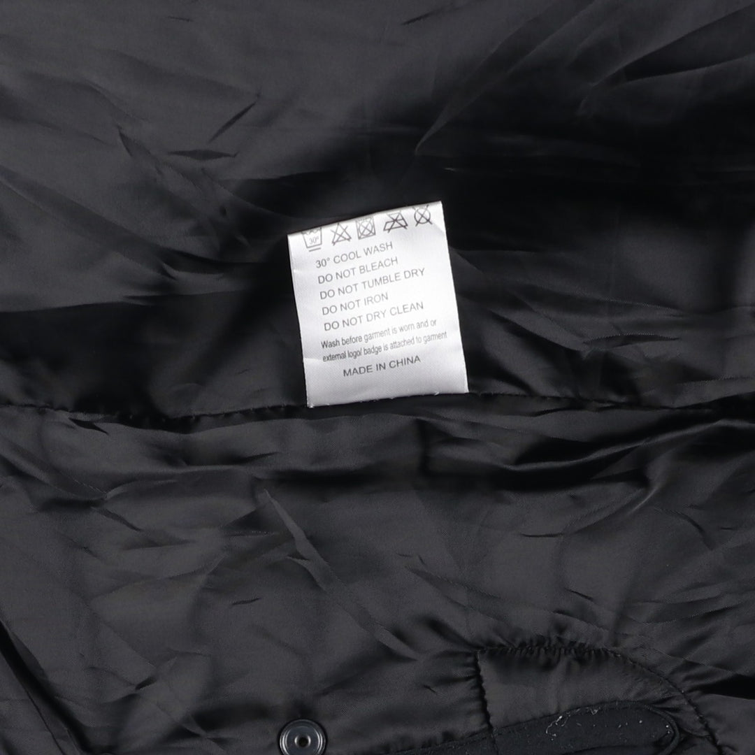 Dickies Quilted Vest, Men's XL polyester black type Vintage Second Hand