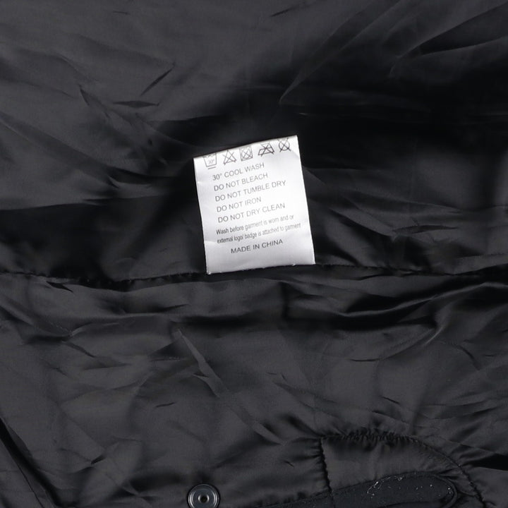 Dickies Quilted Vest, Men's XL polyester black type Vintage Second Hand