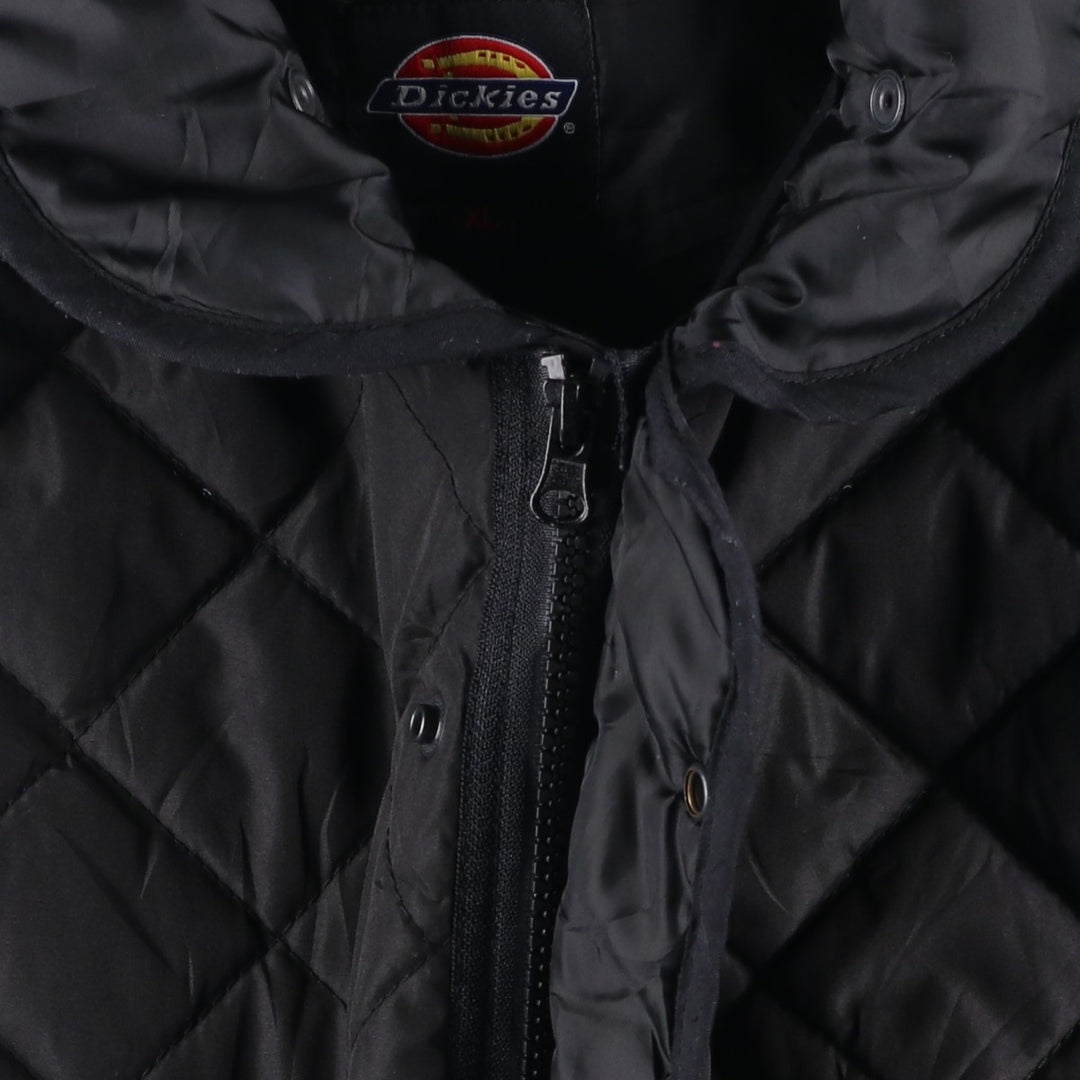 Dickies Quilted Vest, Men's XL polyester black type Vintage Second Hand