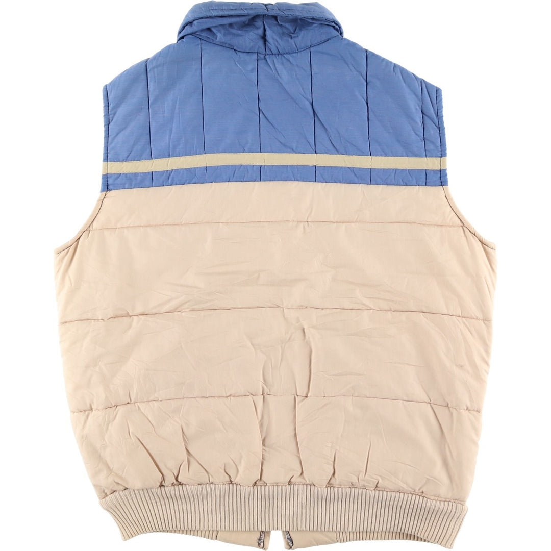 Vintage 1970'S Westwing padded vest, made in the USA, size L, men's unclear blue type Vintage Second Hand