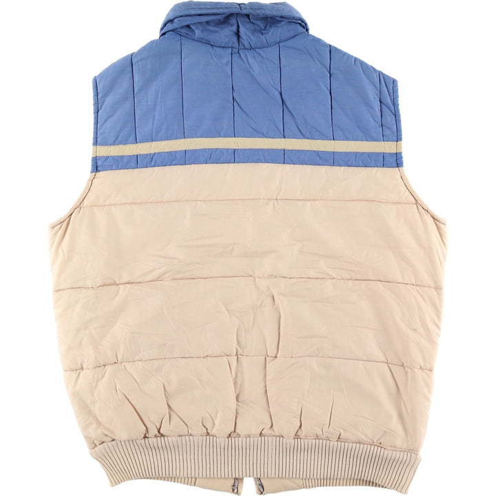 Vintage 1970'S Westwing padded vest, made in the USA, size L, men's unclear blue type Vintage Second Hand