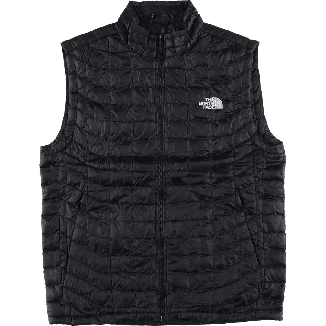The North Face Men's Padded Vest, Size M Nylon black type Vintage Second Hand