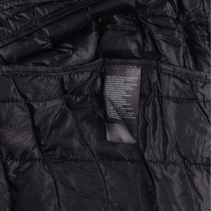 The North Face Men's Padded Vest, Size M Nylon black type Vintage Second Hand