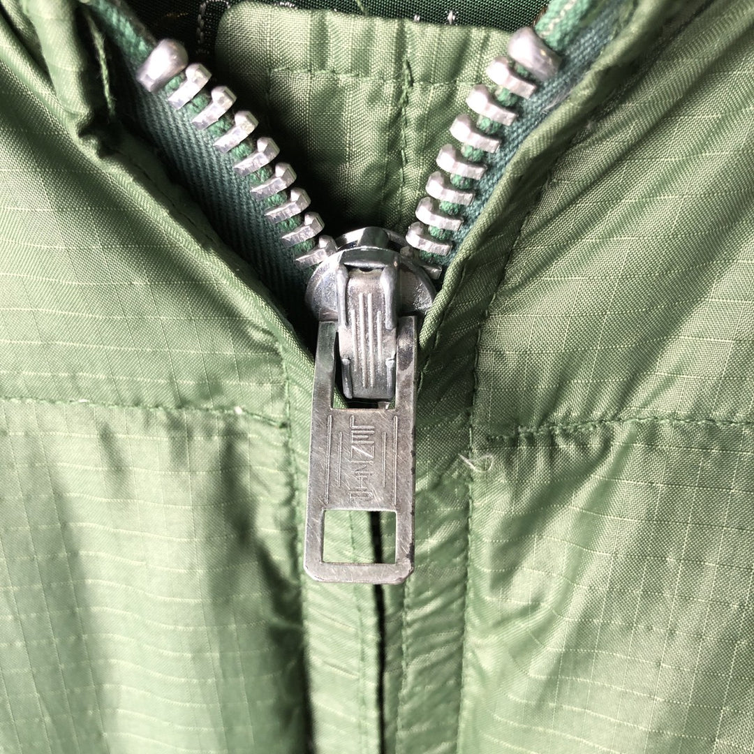 Vintage 1970'S Walls Blizzard-Plug Down Ripstop Down Jacket, Made in the USA, Men's Size L unclear green type Vintage Second Hand