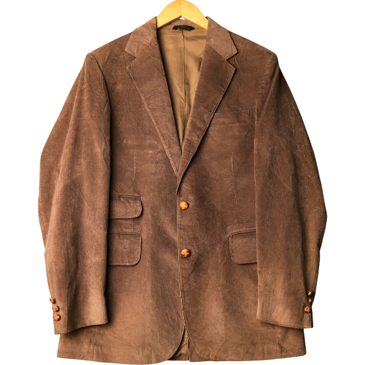 Vintage 70s-80'S Levi's PANATELA Corduroy Tailored Jacket, Men's Size Medium unclear brown type Vintage Second Hand