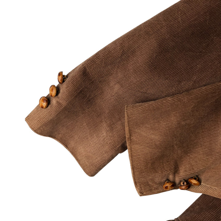 Vintage 70s-80'S Levi's PANATELA Corduroy Tailored Jacket, Men's Size Medium unclear brown type Vintage Second Hand