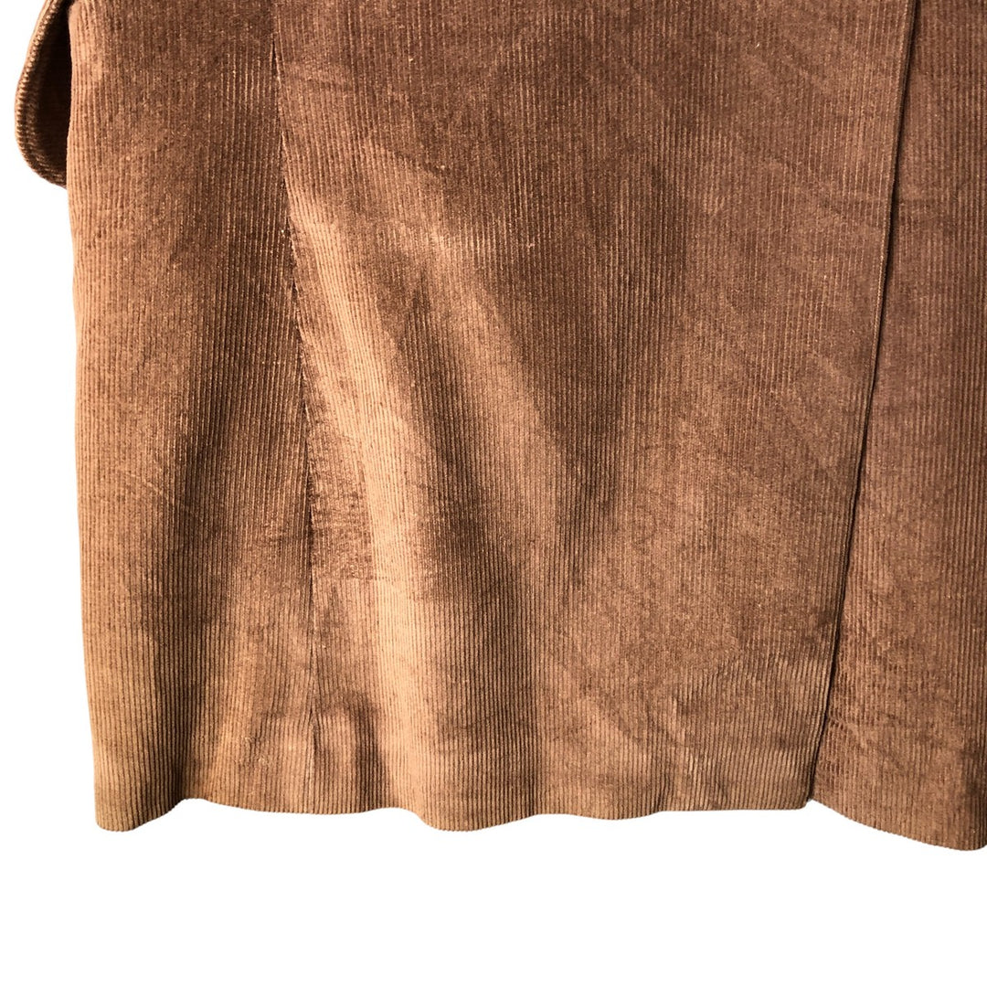 Vintage 70s-80'S Levi's PANATELA Corduroy Tailored Jacket, Men's Size Medium unclear brown type Vintage Second Hand