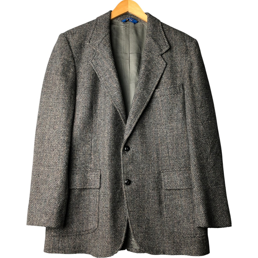 Vintage 1980'S Pendleton wool tailored jacket, made in the USA, size L, men's wool gray type Vintage Second Hand