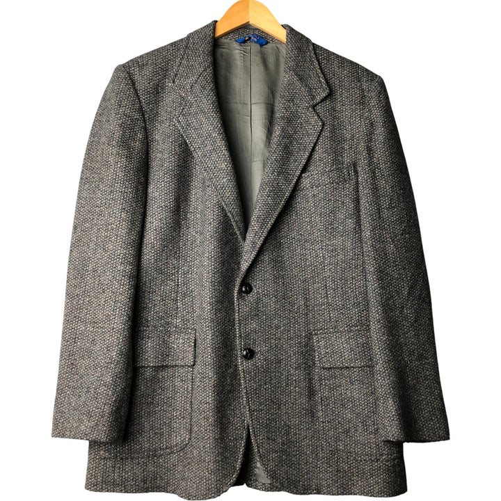 Vintage 1980'S Pendleton wool tailored jacket, made in the USA, size L, men's wool gray type Vintage Second Hand