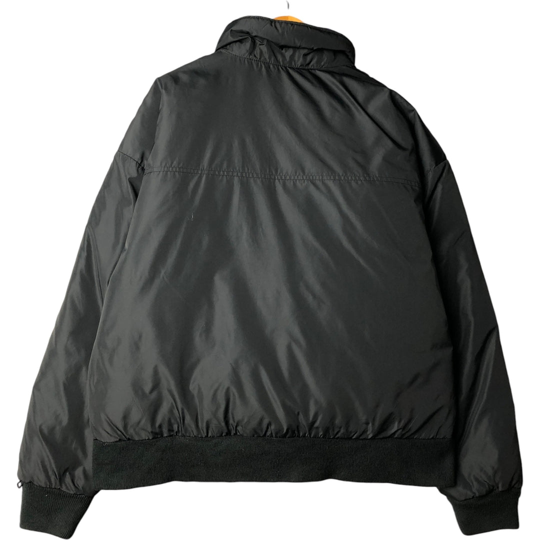 Vintage 1980'S WOOLRICH reversible down jacket, men's size XL Nylon black type Vintage Second Hand