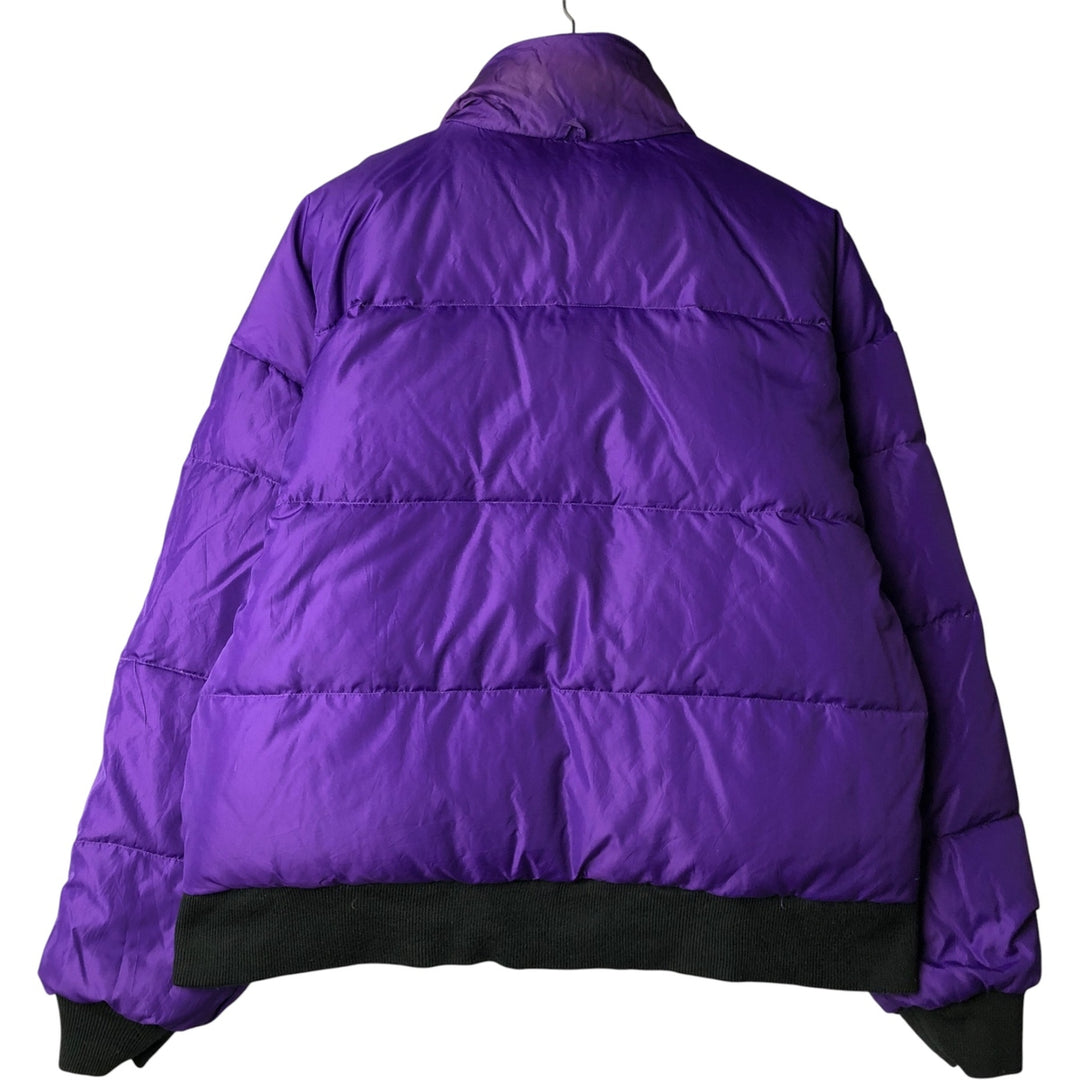 Vintage 1980'S WOOLRICH reversible down jacket, men's size XL Nylon black type Vintage Second Hand