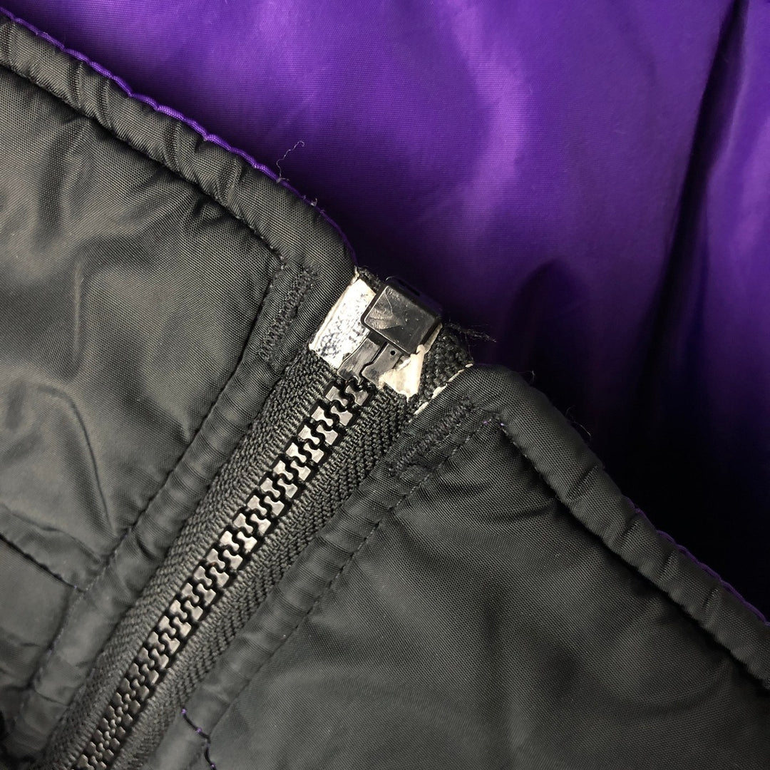 Vintage 1980'S WOOLRICH reversible down jacket, men's size XL Nylon black type Vintage Second Hand