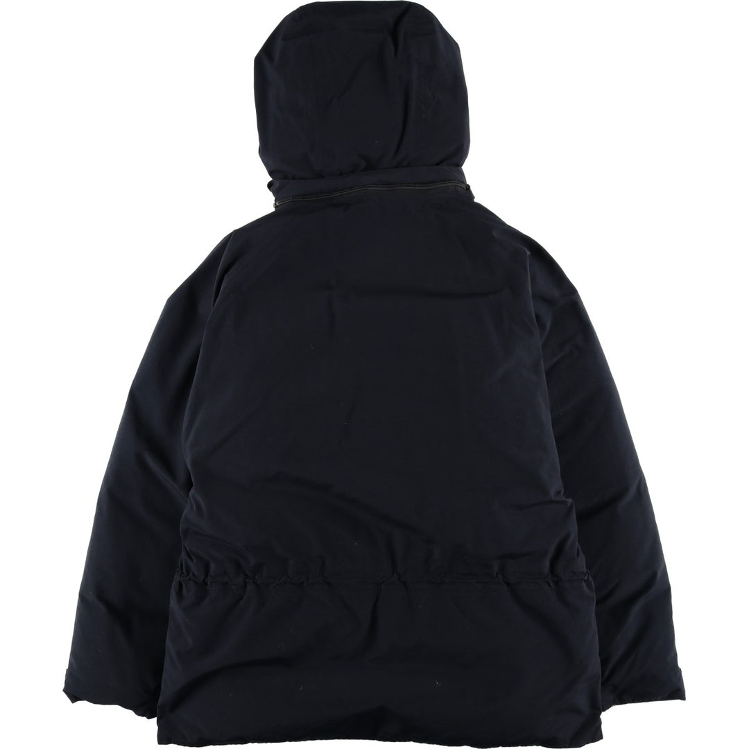 90'S Vintage Marmot GORE-TEX Hooded Goose Down Jacket, Men's Size Medium Nylon black type Vintage Second Hand