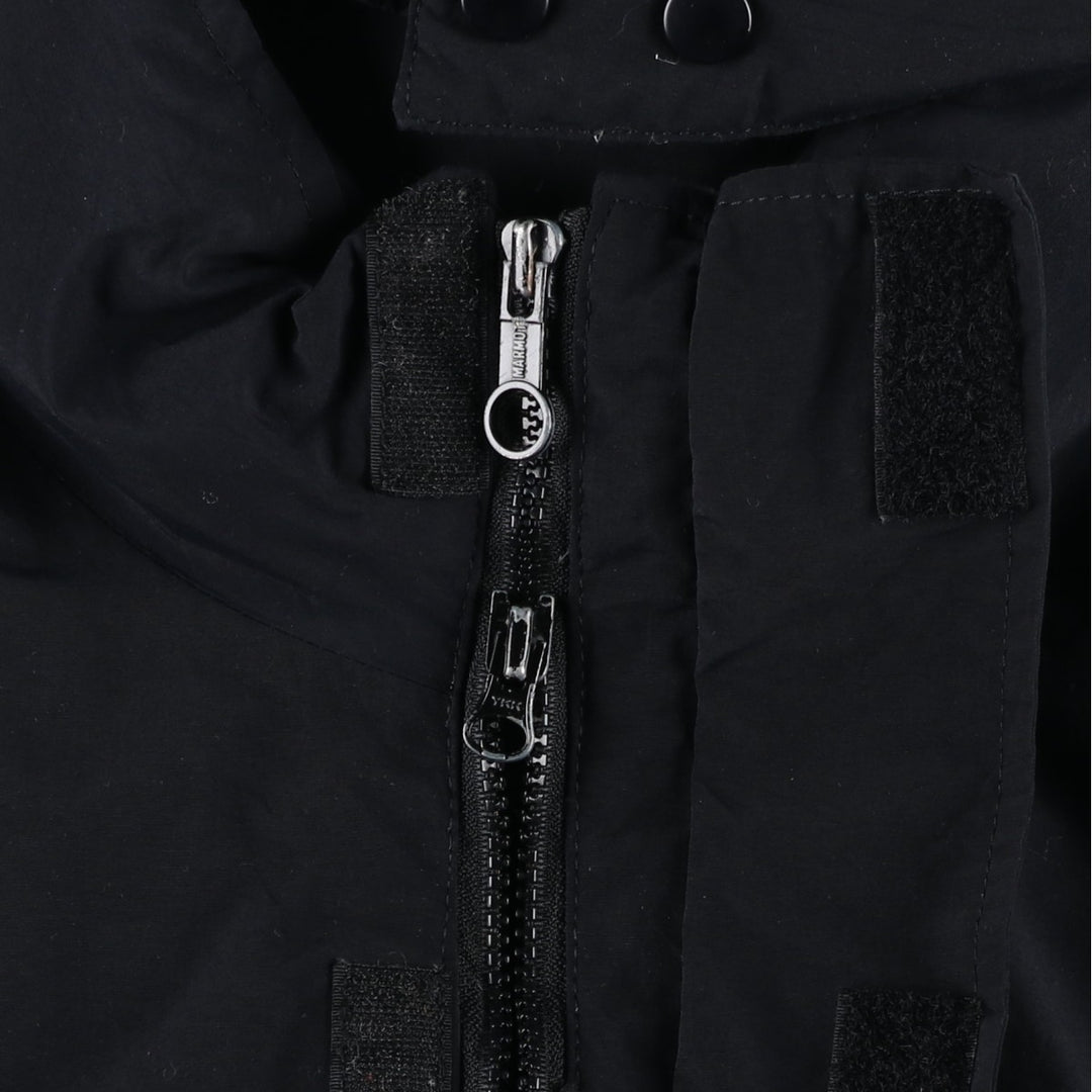 90'S Vintage Marmot GORE-TEX Hooded Goose Down Jacket, Men's Size Medium Nylon black type Vintage Second Hand