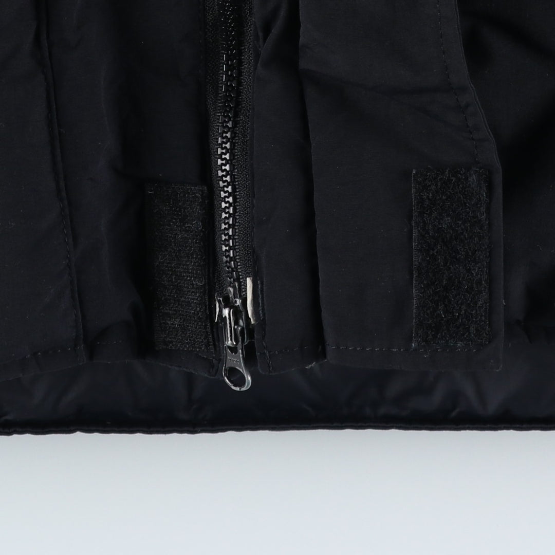 90'S Vintage Marmot GORE-TEX Hooded Goose Down Jacket, Men's Size Medium Nylon black type Vintage Second Hand