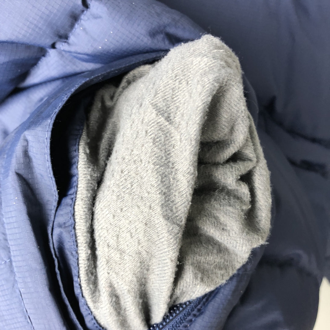 2000'S The North Face Nuptse Jacket, 700 fill power goose down jacket, men's size XL Nylon blue type Vintage Second Hand