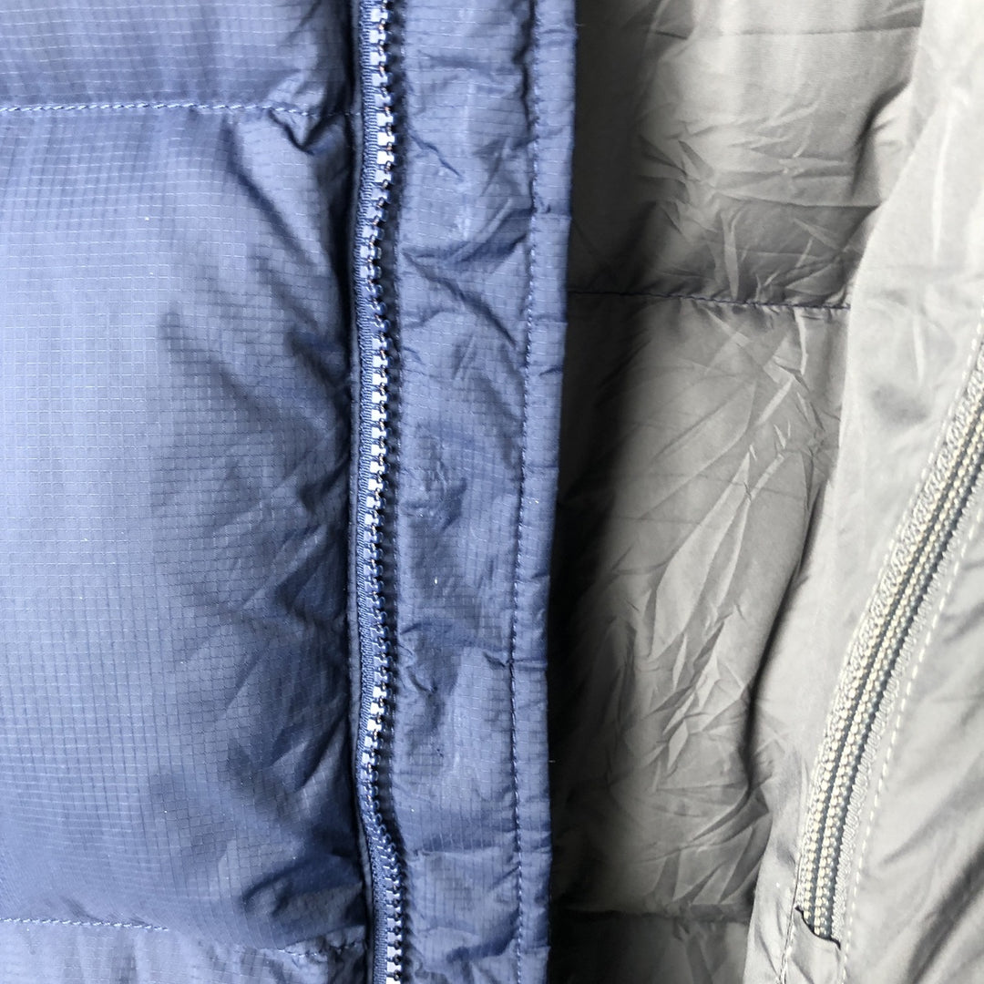 2000'S The North Face Nuptse Jacket, 700 fill power goose down jacket, men's size XL Nylon blue type Vintage Second Hand