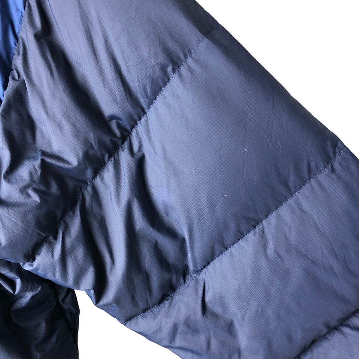 2000'S The North Face Nuptse Jacket, 700 fill power goose down jacket, men's size XL Nylon blue type Vintage Second Hand