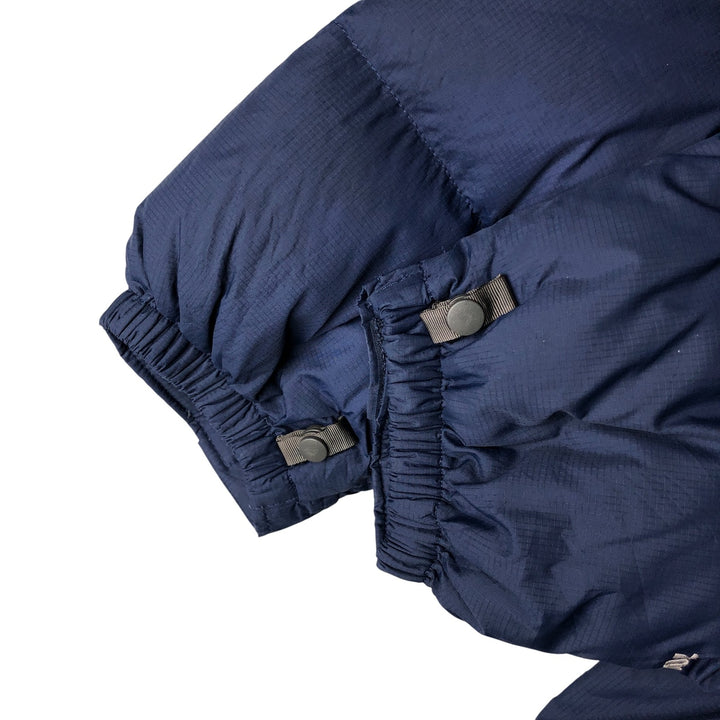 2000'S The North Face Nuptse Jacket, 700 fill power goose down jacket, men's size XL Nylon blue type Vintage Second Hand