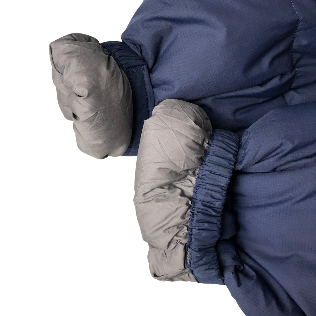 2000'S The North Face Nuptse Jacket, 700 fill power goose down jacket, men's size XL Nylon blue type Vintage Second Hand