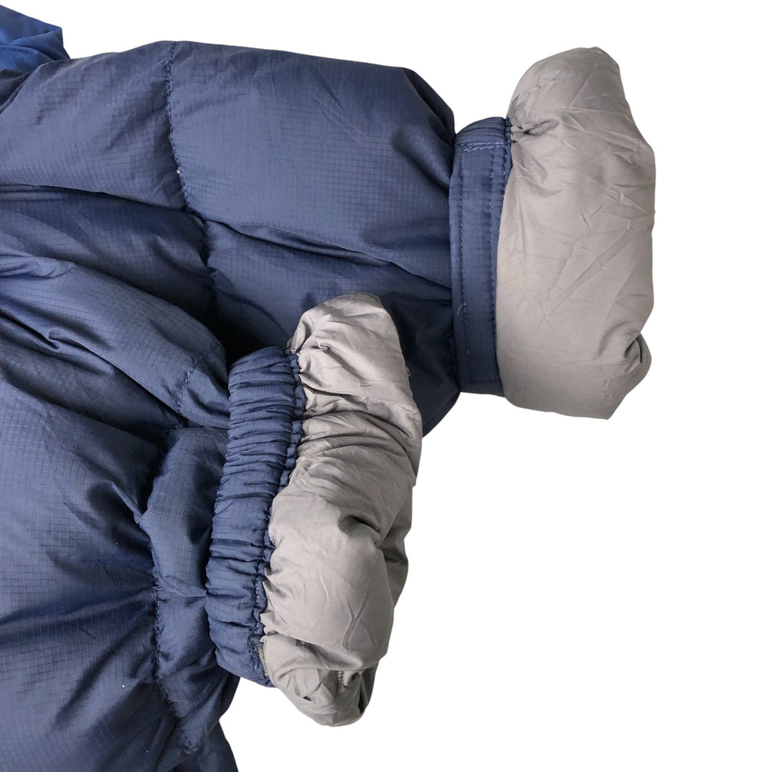 2000'S The North Face Nuptse Jacket, 700 fill power goose down jacket, men's size XL Nylon blue type Vintage Second Hand